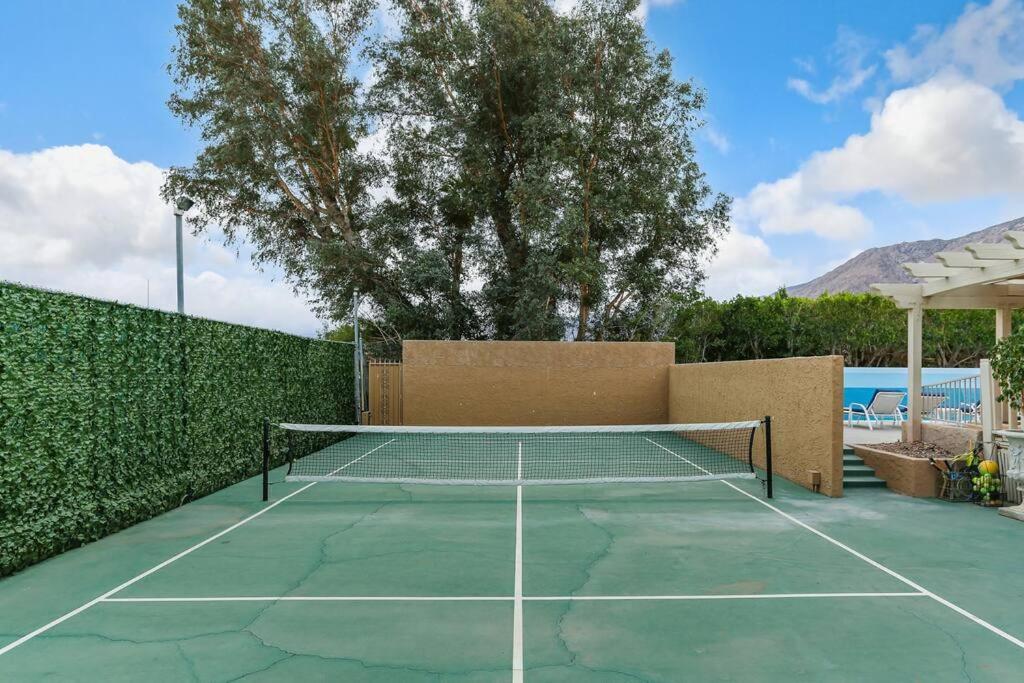 فيلا Near Downtown Palm Springs, 7 Bd 7 Bth, 80Ft Pool, Pickleball المظهر الخارجي الصورة